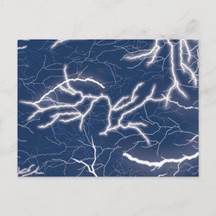 Thunder Strike Thunder Sturm Postkarte