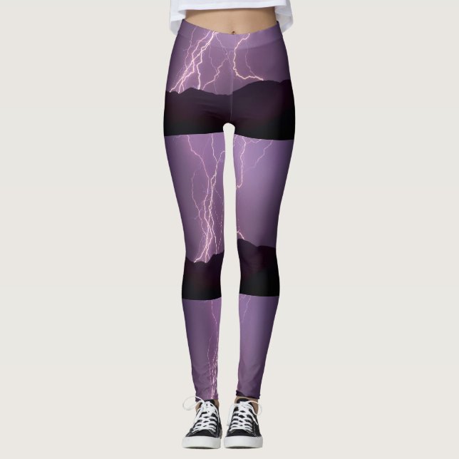 THUNDER UND LICHT LEGGINGS (Vorderseite)