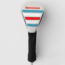 Thunderbird Across Striping with Name Golf Headcover