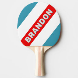 Thunderbird Bold mit Name gestrichen Tischtennis Schläger