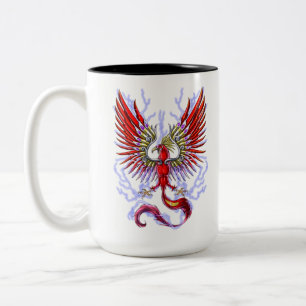 Thunderbird Cryptid Creature Zweifarbige Tasse