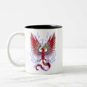 Thunderbird Cryptid Creature Zweifarbige Tasse