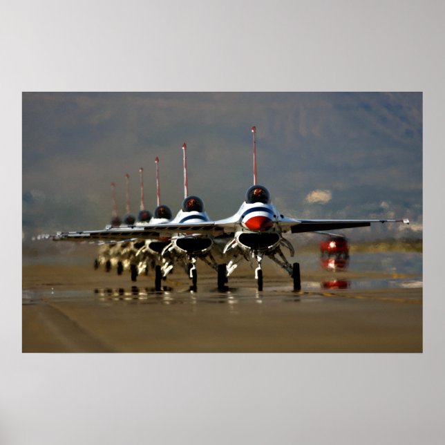 Thunderbird Flight Demonstration Team Poster (Vorne)