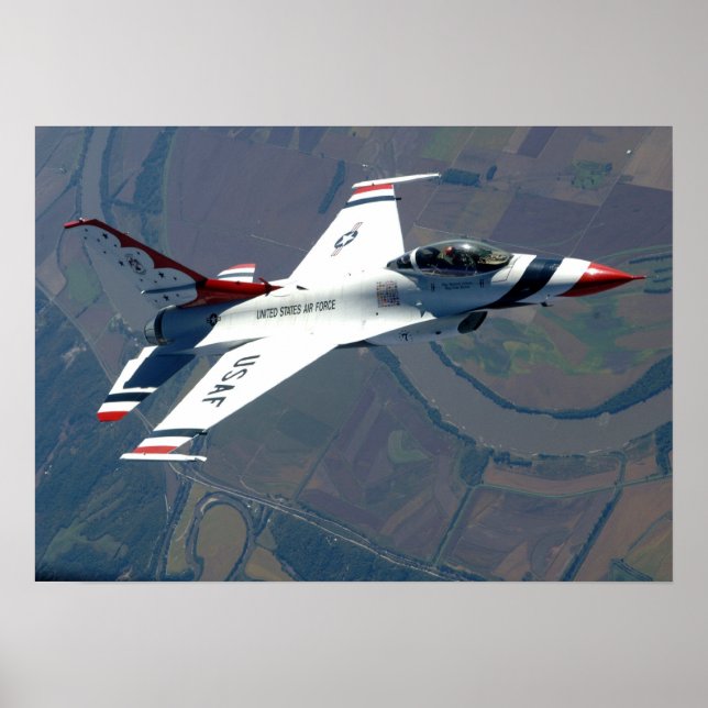 Thunderbird Flight Demonstration Team Poster (Vorne)