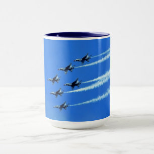 Thunderbird Jets (sechs) Flyby-Tasse Tasse