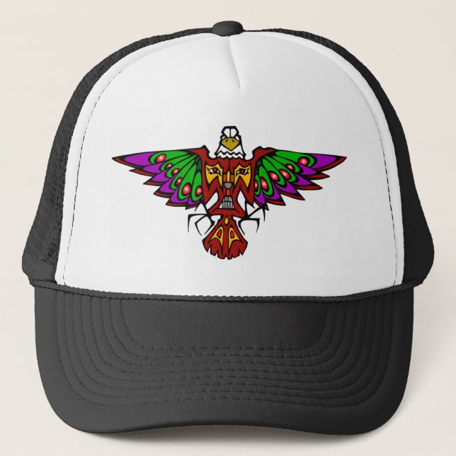 Thunderbird-Kappe Truckerkappe (Vorderseite)