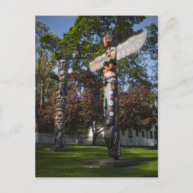 Thunderbird Park Postkarte (Vorderseite)