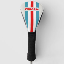Thunderbird Pin Striped with Name Golf Headcover