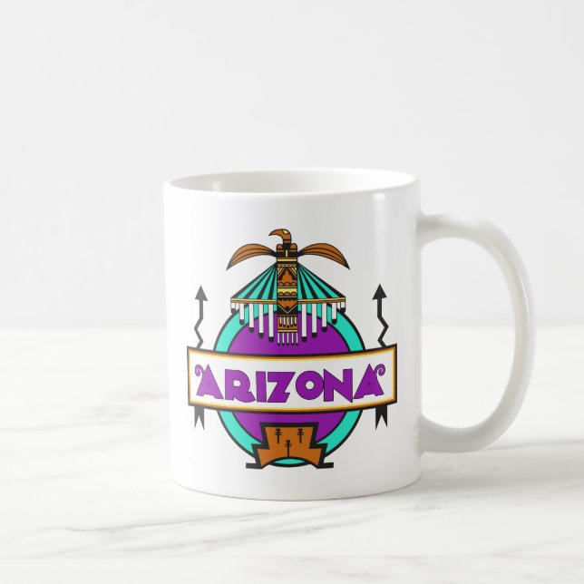 Thunderbird-Schild Kaffeetasse (Rechts)
