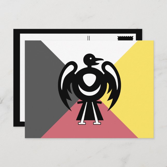 Thunderbird v2 postkarte (Vorne/Hinten)