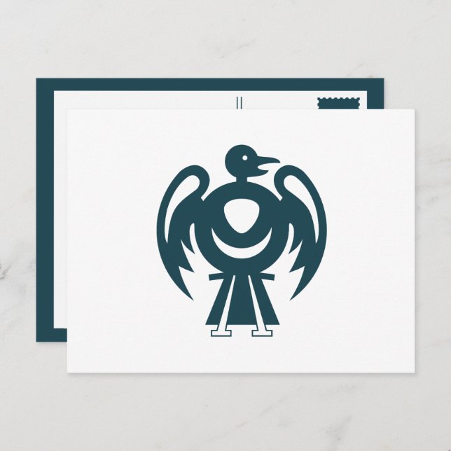 Thunderbird v2 postkarte (Vorne/Hinten)