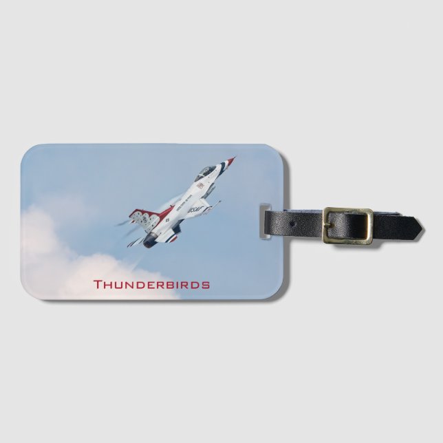Thunderbirds Gepäck Gepäckanhänger (Vorderseite (Horizontal))