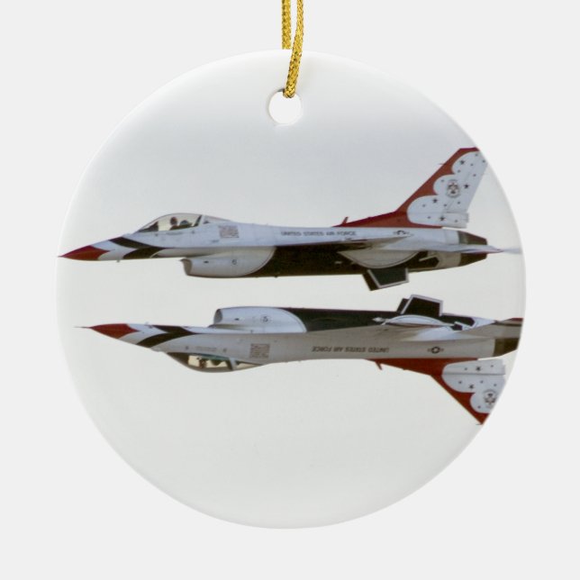 Thunderbirds Maneuver - Mirror Keramik Ornament (Vorne)