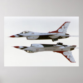 Thunderbirds Maneuver - Mirror Poster