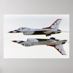 Thunderbirds Maneuver - Mirror Poster