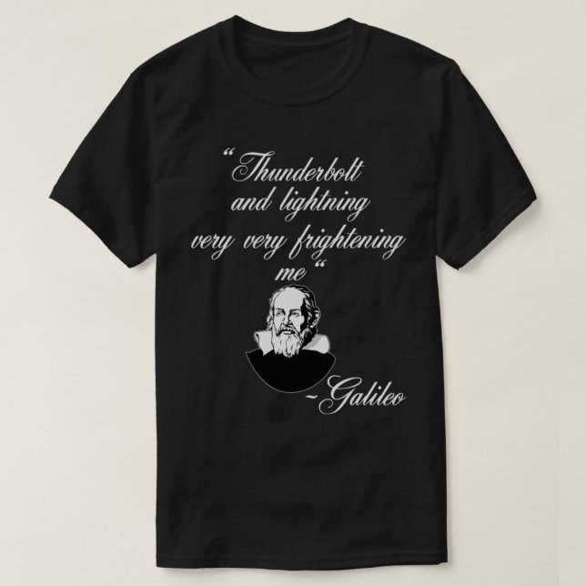 Thunderbolt and Lightening Very Very Frightening B T-Shirt (Design vorne)