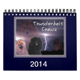 Thunderbolt-Chow-Chowe Kalender