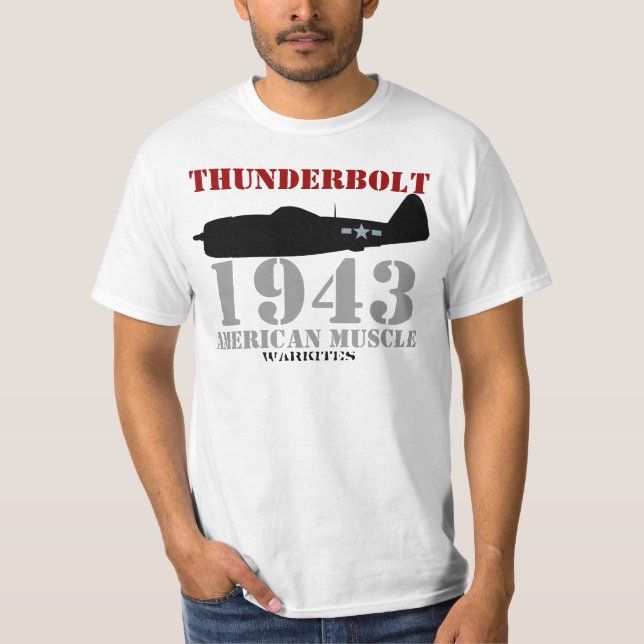 Thunderbolt-Muskel T-Shirt (Vorderseite)
