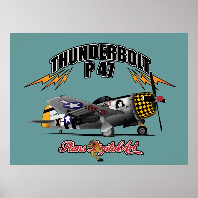 ThunderBolt P47 Poster (Vorne)