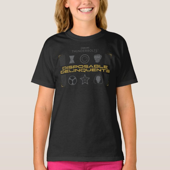 Thunderbolts* | Disposable Delinquents T-Shirt (Vorderseite)