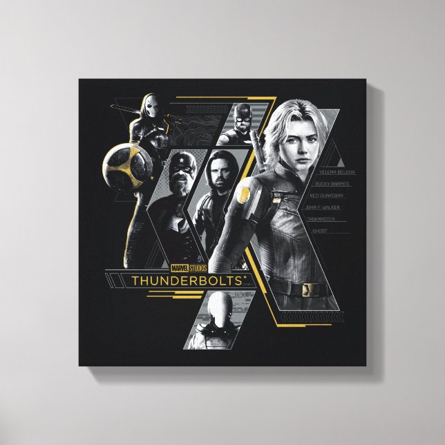 Thunderbolts* | Group Graphic Leinwanddruck (Vorderseite)