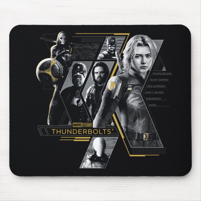 Thunderbolts* | Gruppenbild Mousepad (Vorne)