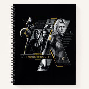 Thunderbolts* Gruppenbild Notizbuch