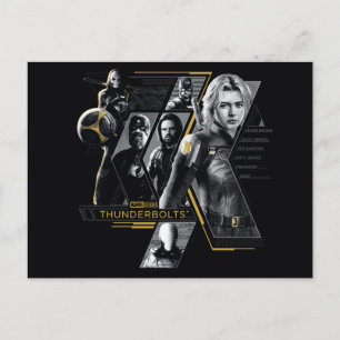 Thunderbolts* Gruppenbild Postkarte