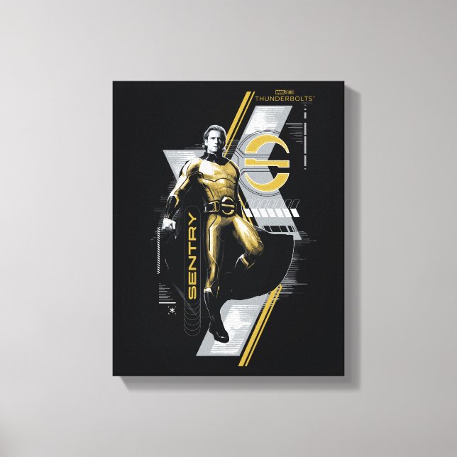 Thunderbolts* | Sentry Character Graphic Leinwanddruck (Vorderseite)