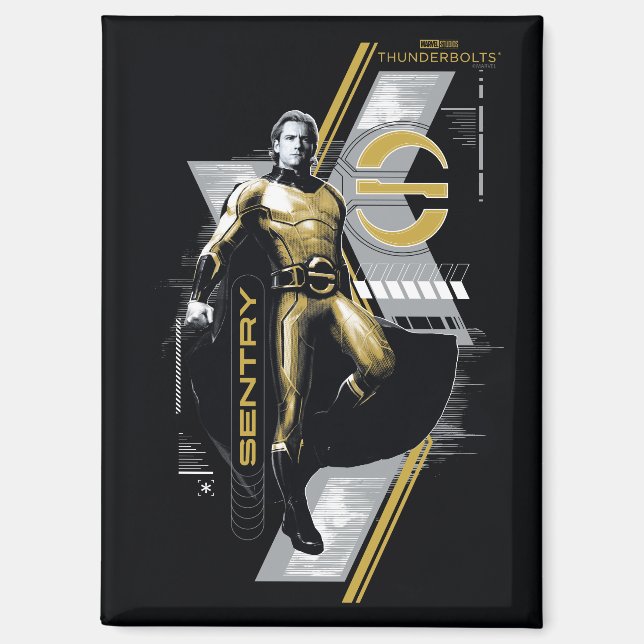 Thunderbolts* | Sentry Character Graphic Magnet (Vorderseite)