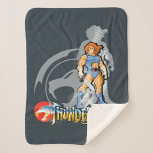 ThunderCats Lion-O Halfttone Shadow Graphic Sherpadecke