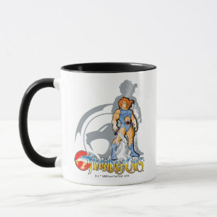 ThunderCats Lion-O Halfttone Shadow Graphic Tasse