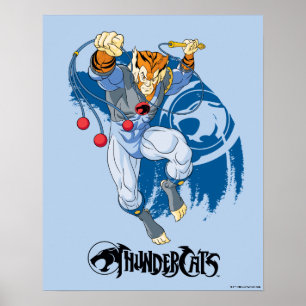 ThunderCats Tygra-Zeichen Grafik Poster