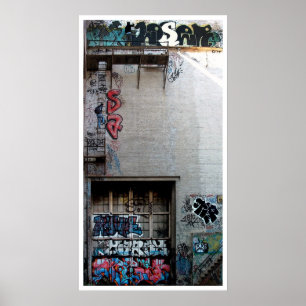 Thunderdome 18,6 po x 34,5 po - Impression de mat 