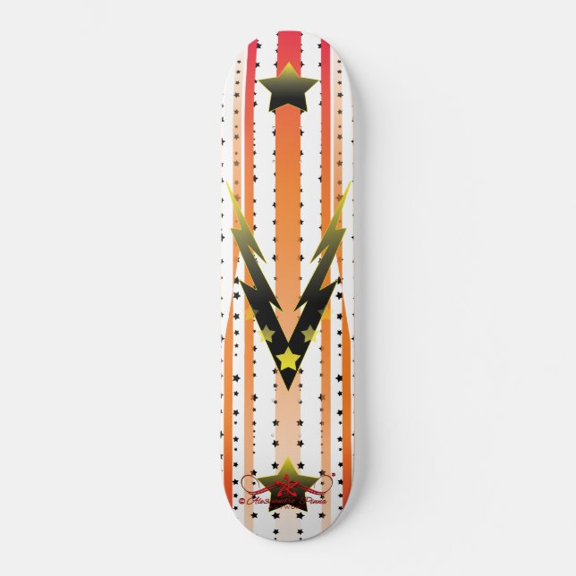 Thundering Stars 3/6 Skateboard (Vorderseite)