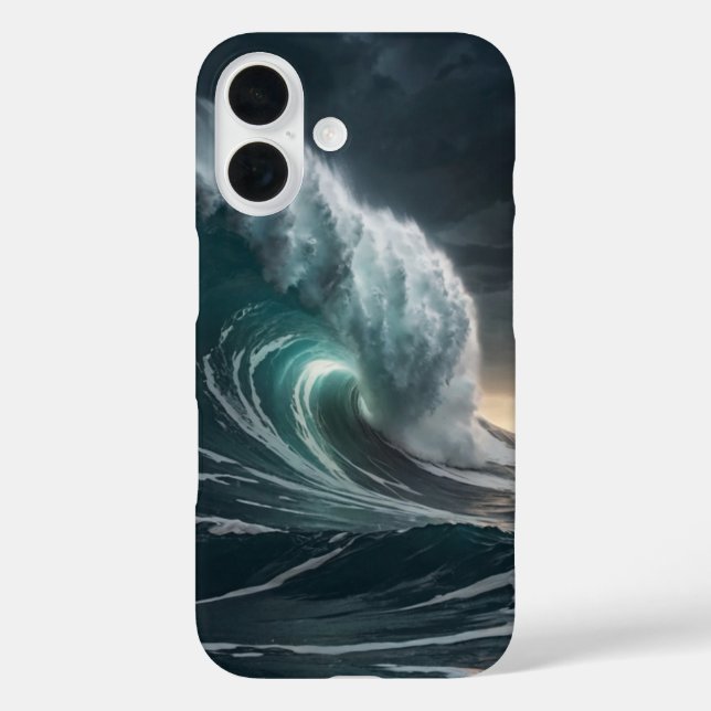 Thunderous Breaker iPhone 16 Hülle (Rückseite)