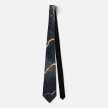 Thunderstorm Tie/Krawatte mit Blitzd