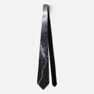 Thunderstorm Tie/Krawatte mit Blitzd Krawatte