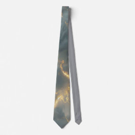 Thunderstorm Tie/Krawatte mit Blitzd Krawatte