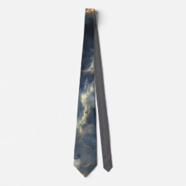 Thunderstorm Tie/Krawatte mit Blitzd Krawatte