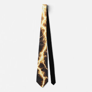Thunderstorm Tie/Krawatte mit Blitzd Krawatte