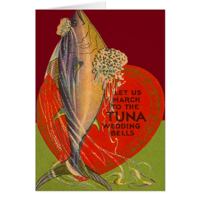 Thunfisch-Blume Hochzeitsvorschlag Merkwürdige Val (Vorne)