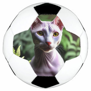 "Thunfisch die haarlose Katze: Sleek und Silky" Fußball