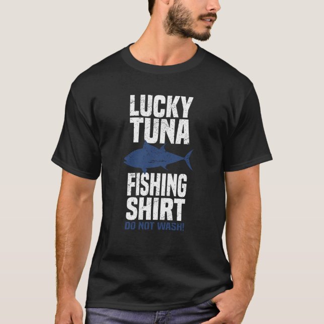 Thunfisch Fischen von Rotem Thun Fanggeschenk T-Shirt (Vorderseite)