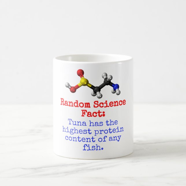 Thunfisch hat das höchste Protein - die wissenscha Kaffeetasse (Mittel)