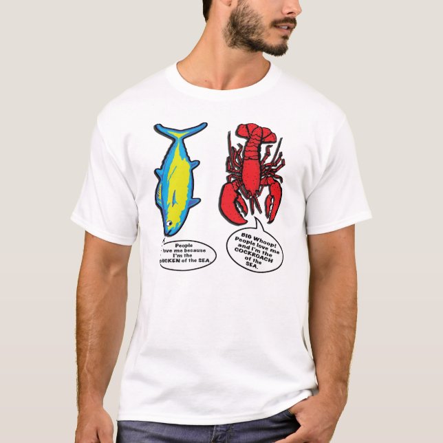 Thunfisch-Hummer T-Shirt (Vorderseite)