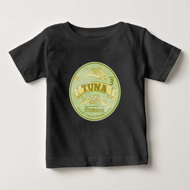 Thunfisch zum Pop von Dosenfisch Baby T-shirt (Vorderseite)