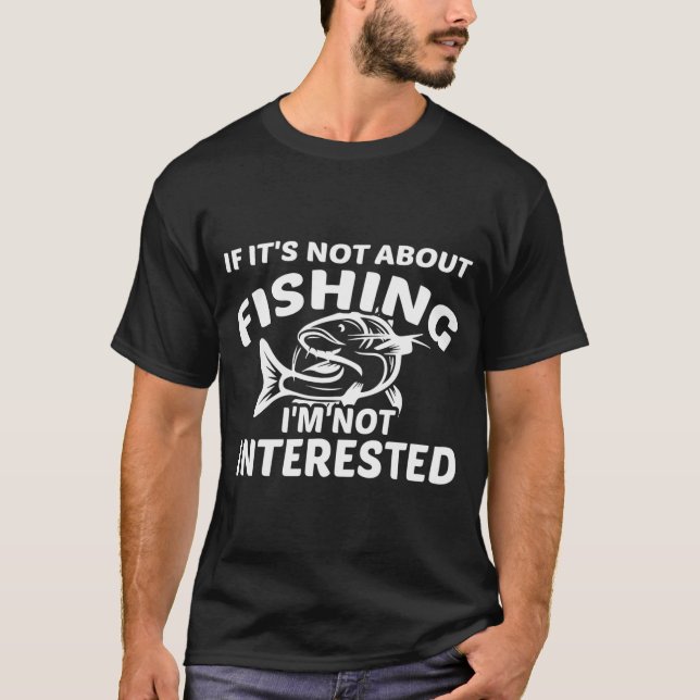 Thunfischangler Retro T-Shirt (Vorderseite)