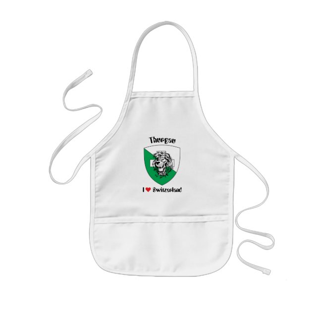 Thurgau Schweiz Schæ Kinderschürze (Vorne)