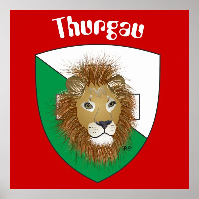 Thurgau Schweiz Schweiz Poster (Vorne)